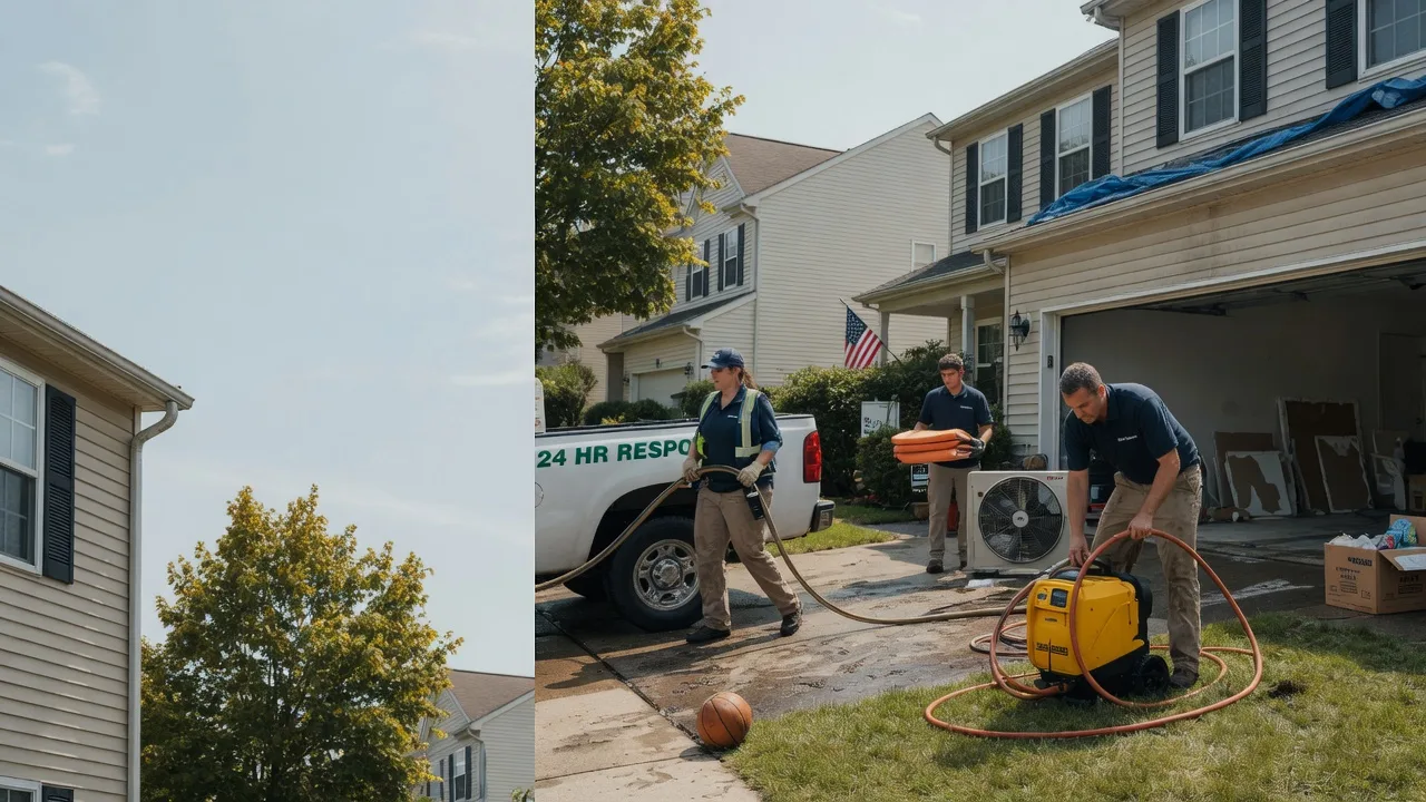 Emergency Water Damage Restoration in Dunlo, PA near me